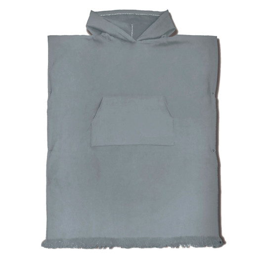 Grey Sunkissed Hooded Towels Grey
